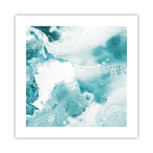 Poster - Palude blu - 40x40 cm