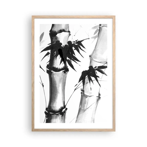 Poster in cornice rovere chiaro - Particolare d'oriente - 50x70 cm