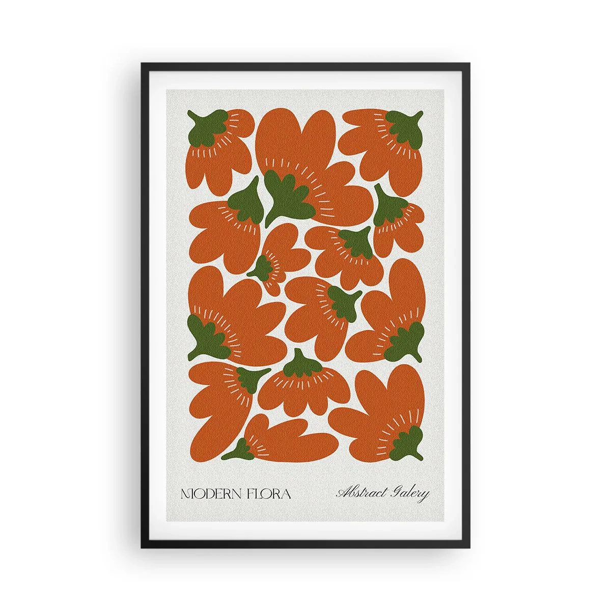 Poster in cornice nera - Dalla vita dei fiori - 61x91 cm