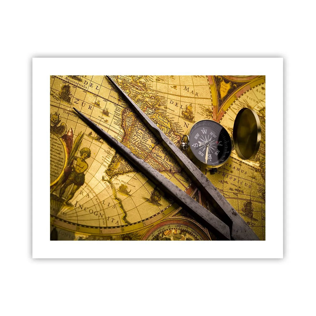 Poster - Dove sono questi tesori? - 50x40 cm