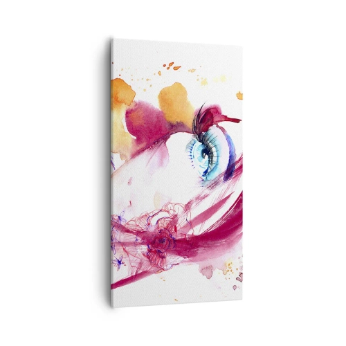 Quadro su tela - Stampe su Tela - Insieme il mondo fiorisce - 55x100 cm