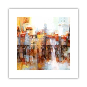 Poster - Anche sotto il ponte è bello - 30x30 cm