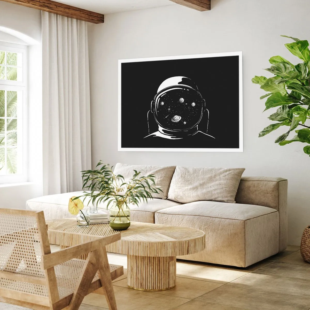 Poster - Panorama niente male - 50x40 cm