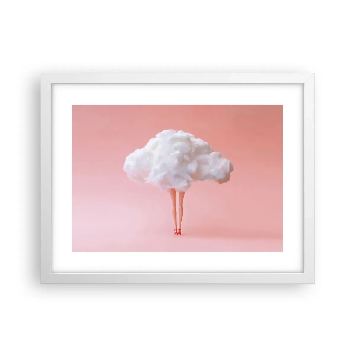 Poster in cornice bianca - Dolce promessa - 40x30 cm