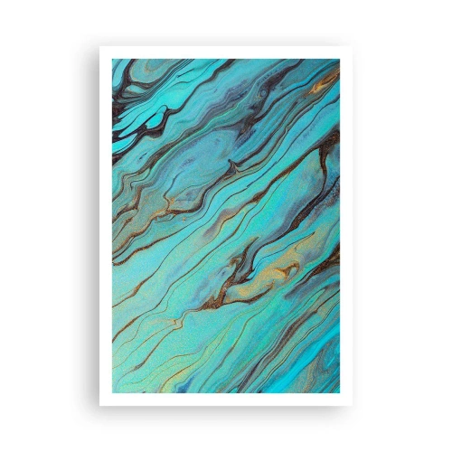 Poster - Marea turchese - 70x100 cm