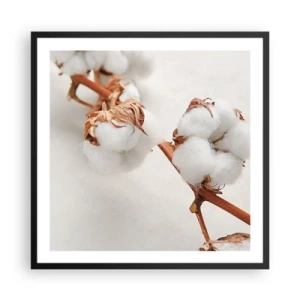 Poster in cornice nera - Semplicemente un abbraccio - 60x60 cm