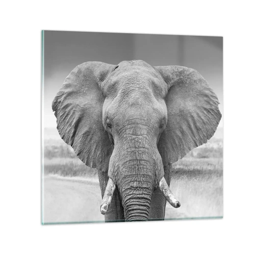 Quadro su vetro - Benvenuti nel mio mondo - 70x70 cm