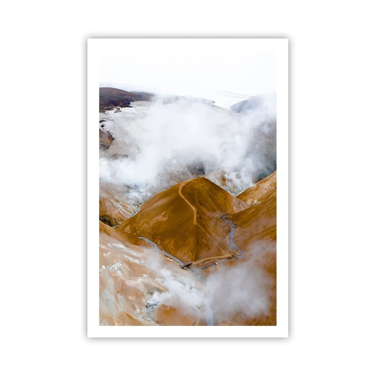 Poster - La bellezza severa dell'Islanda - 61x91 cm