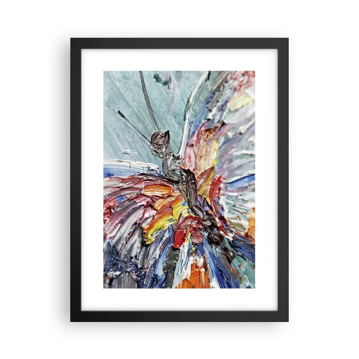 Poster in cornice nera - Dipinto dalla natura - 30x40 cm