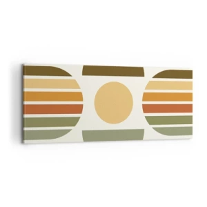 Quadro su tela - Stampe su Tela - Nei colori della terra - 100x40 cm