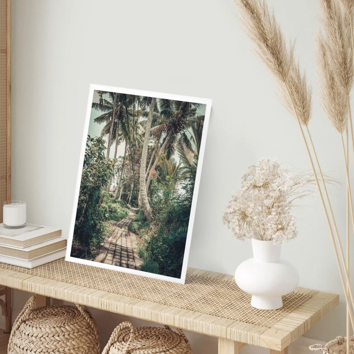 Poster - Il viale delle palme - 70x100 cm