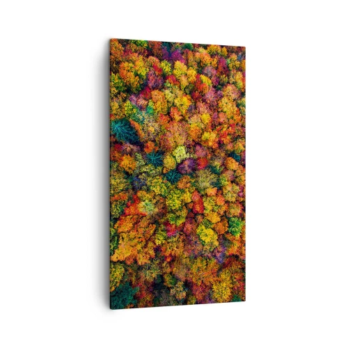 Quadro su tela - Stampe su Tela - Il bouquet degli alberi d'autunno - 45x80 cm