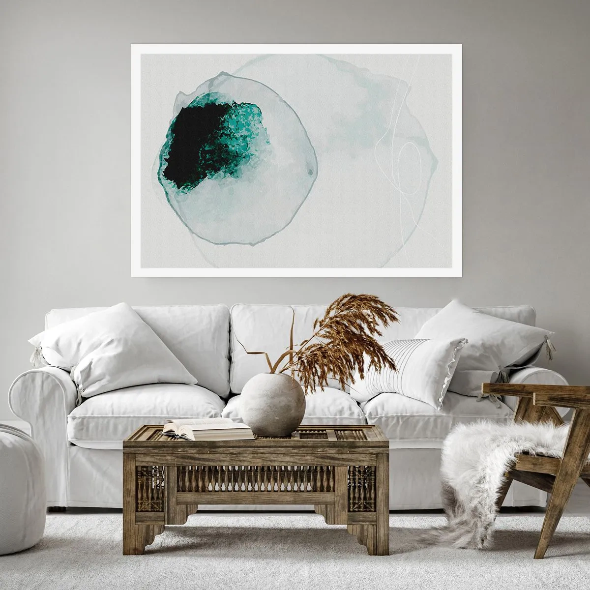Poster - In una goccia d'acqua - 50x40 cm