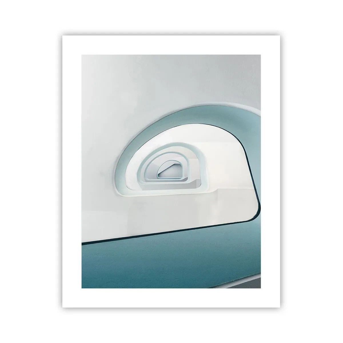 Poster - Blu fino in fondo - 40x50 cm