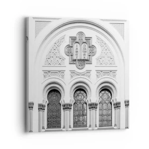 Quadro su tela - Stampe su Tela - Al confine delle culture - 30x30 cm