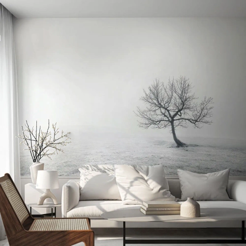 Fotomurali Premium Sand - Contro il nulla - Paesaggio, Albero, Natura - 150x105 cm