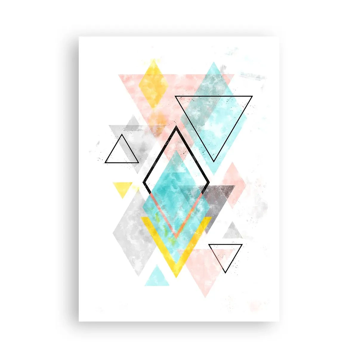 Poster - Gioco geometrico - 70x100 cm