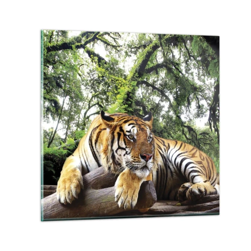 Quadro su vetro - Con espressioni di stima - 50x50 cm