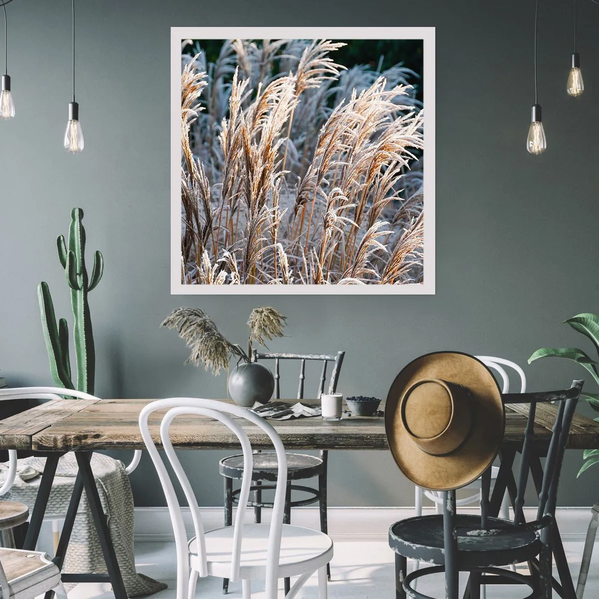 Poster - Vestite di brina - 40x40 cm