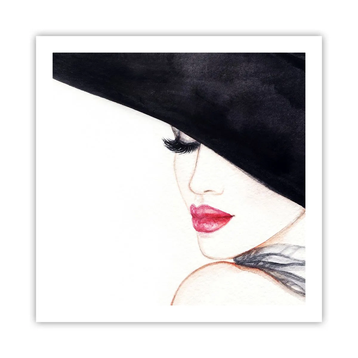 Poster - Eleganza e sensualità - 60x60 cm