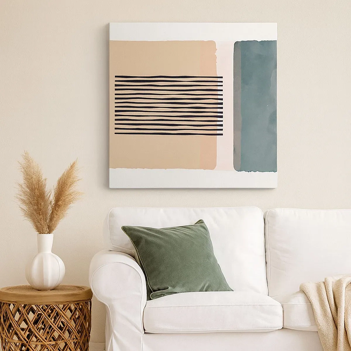 Quadro su tela - Stampe su Tela - Tutto a posto - 30x30 cm