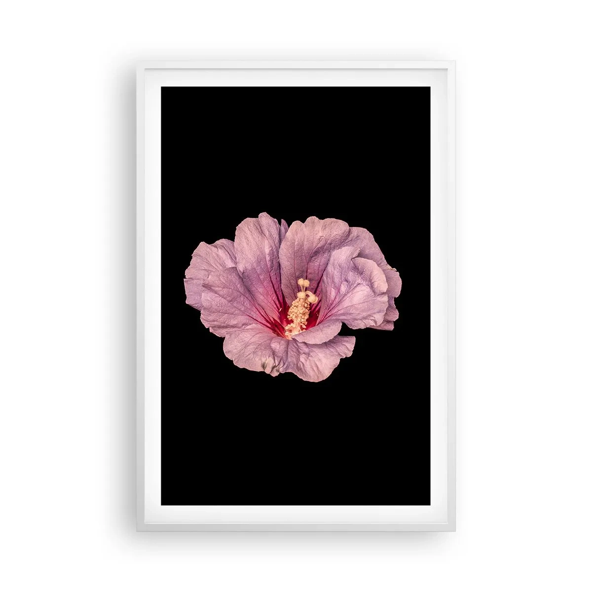 Poster in cornice bianca - Dritto al cuore - 61x91 cm