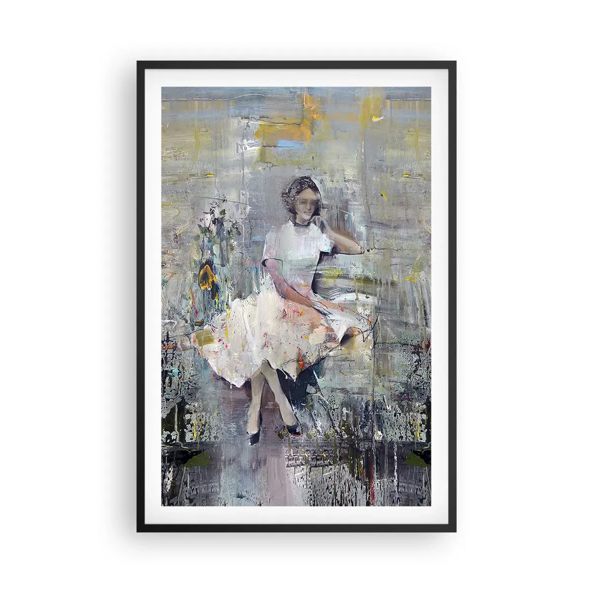 Poster in cornice nera - Classica e moderna - 61x91 cm