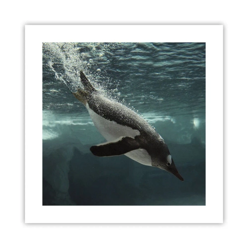 Poster - Benvenuto nel mio mondo - 40x40 cm