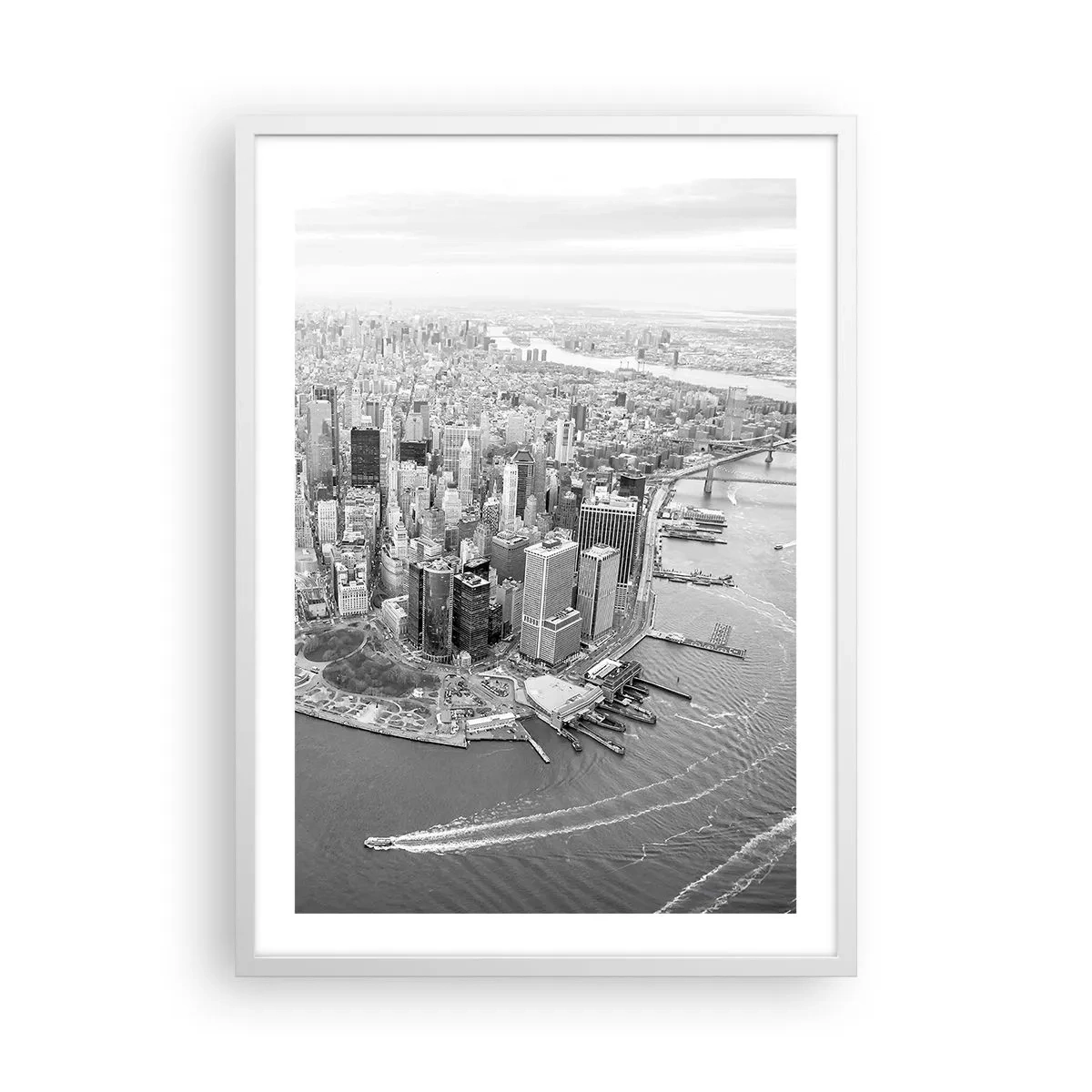 Poster in cornice bianca - Come non amarla? - 50x70 cm