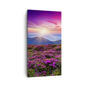 Quadro su tela - Stampe su Tela - Il profumo dei fiori freschi del campo - 45x80 cm