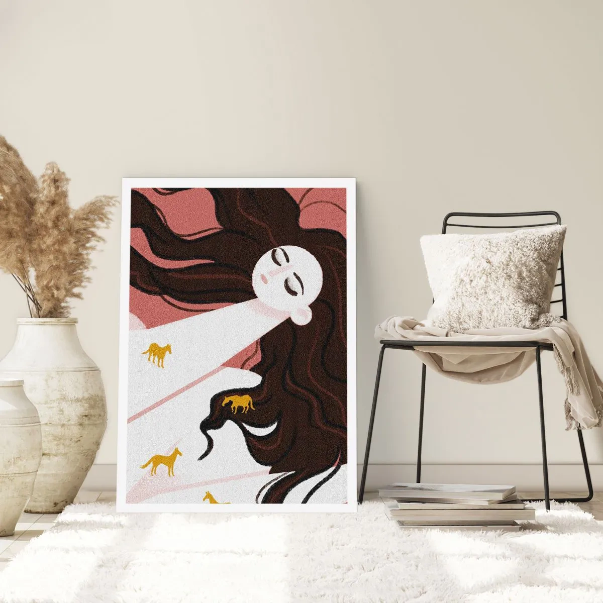 Poster - Il sogno del cavallo d'oro - 61x91 cm