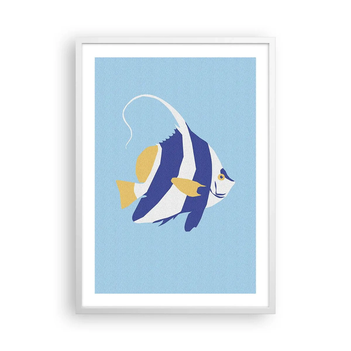 Poster in cornice bianca - Miss Mari Tropicali - 50x70 cm