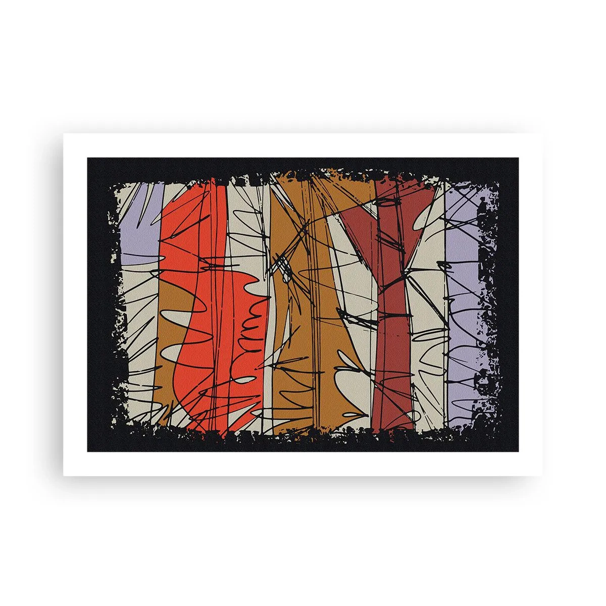 Poster - Composizione spontanea - 70x50 cm