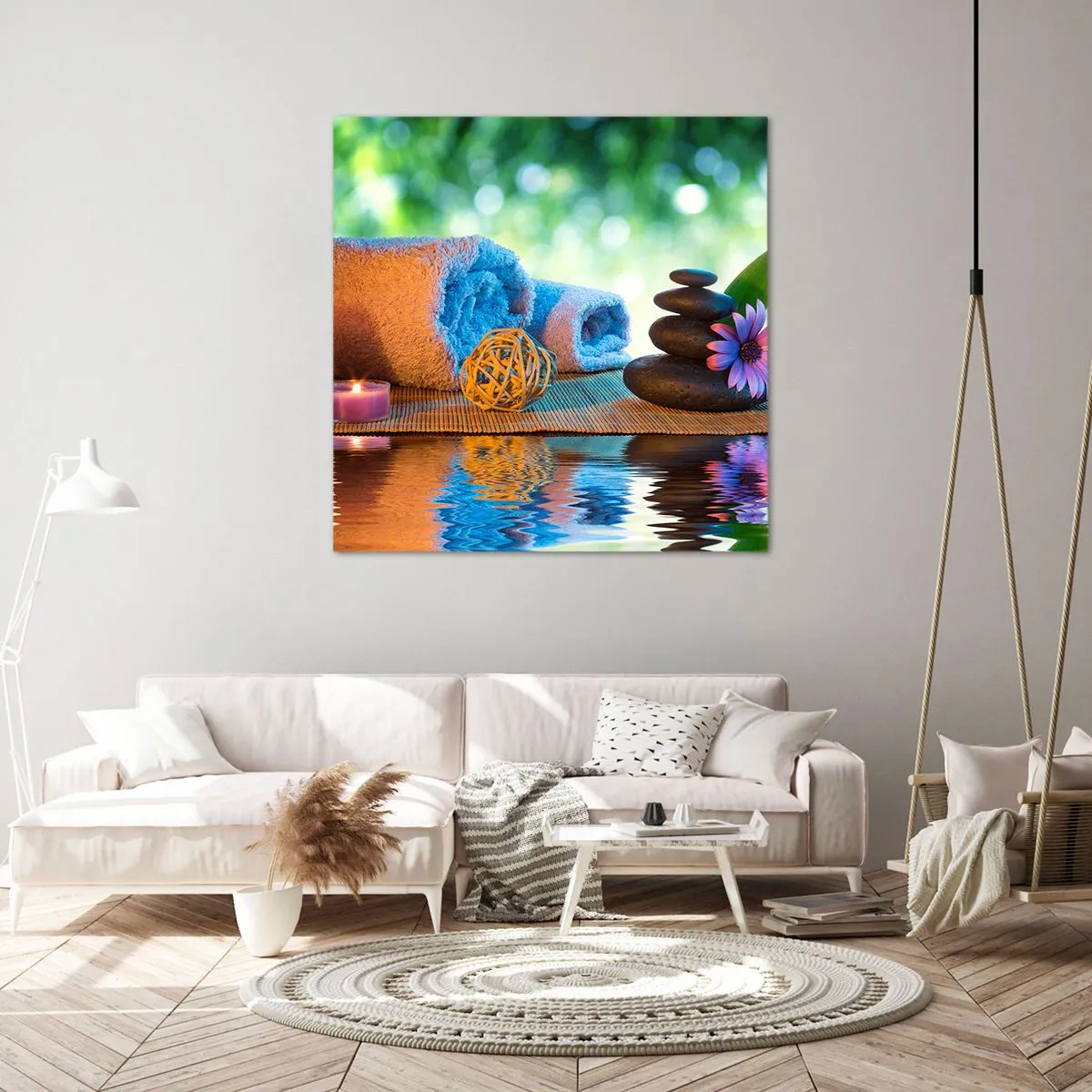 Quadro su tela - Stampe su Tela - Tempo per il corpo - 40x40 cm