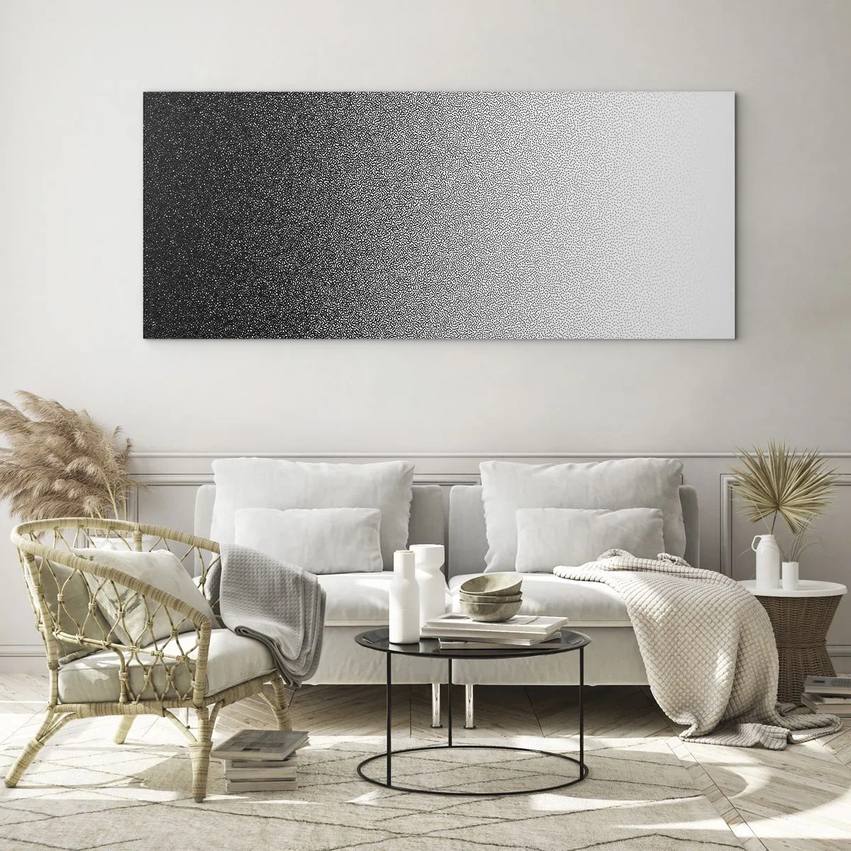 Quadro su vetro - Verso la luce - 100x40 cm