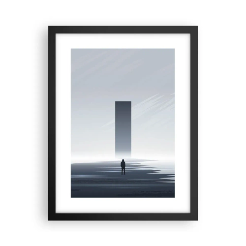 Poster in cornice nera - Opportunità o minaccia? - 30x40 cm