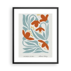 Poster in cornice nera - Verso la terra, verso il sole - 40x50 cm