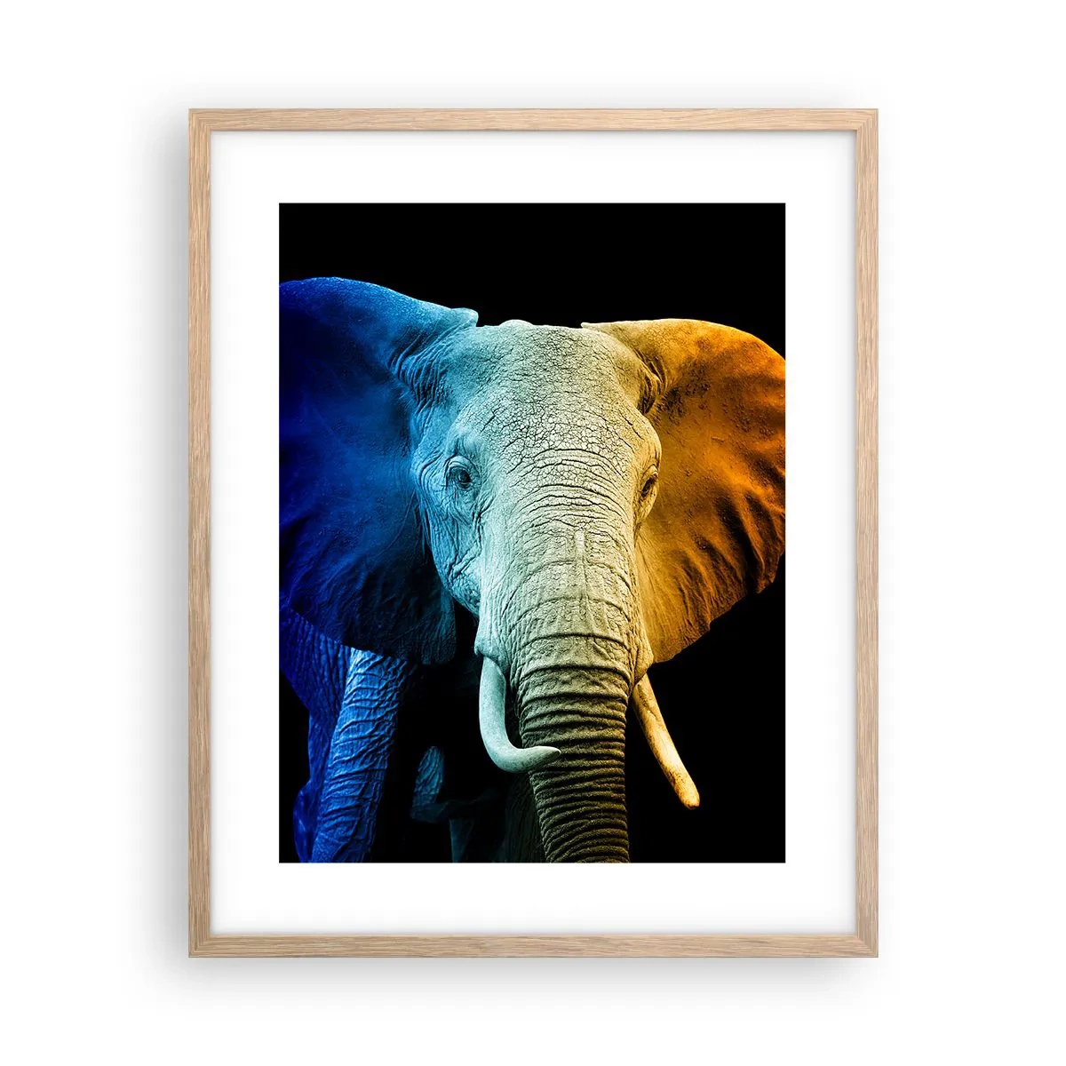 Poster in cornice rovere chiaro - Eccentrico, non strano - 40x50 cm