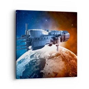 Quadro su tela - Stampe su Tela - Un attento osservatore - 40x40 cm