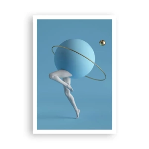 Poster - E i pianeti folleggiano - 70x100 cm