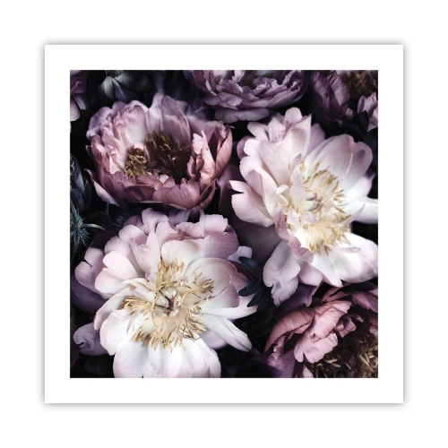 Poster - Bouquet nel vecchio stile - 50x50 cm