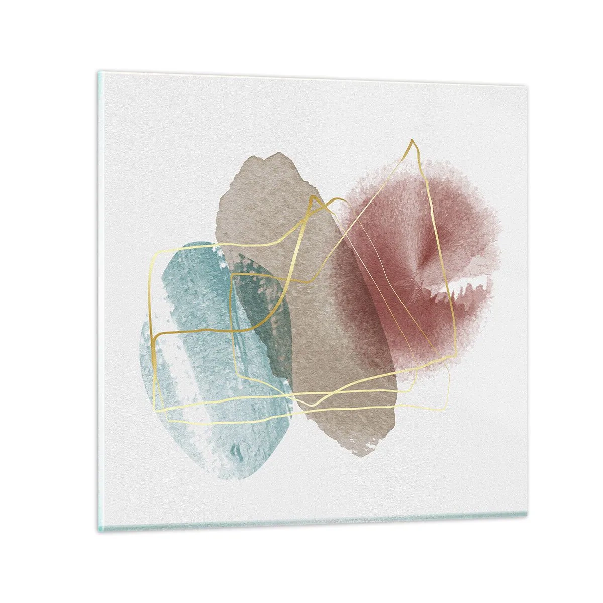 Quadro su vetro - Coralli dello spazio - 30x30 cm