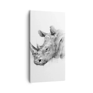 Quadro su tela - Stampe su Tela - Ritratto africano - 55x100 cm