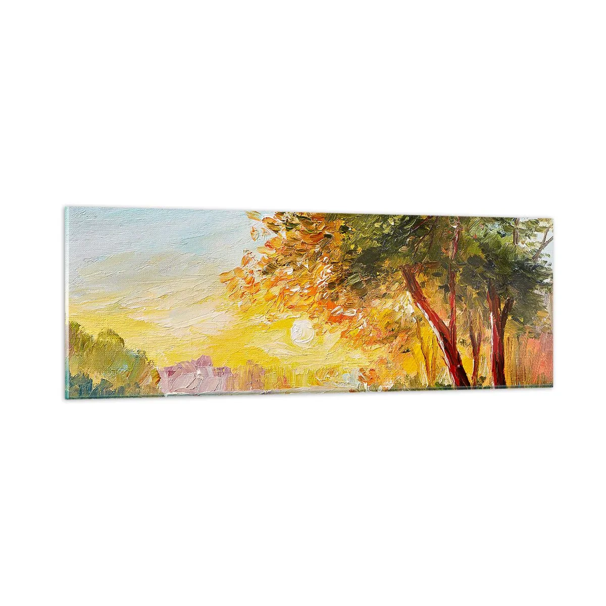 Quadro su vetro - Et in Arcadia ego - 90x30 cm
