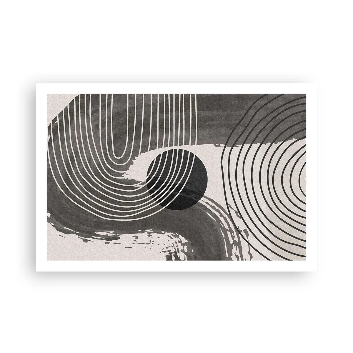 Poster - L'ovale vittorioso - 91x61 cm