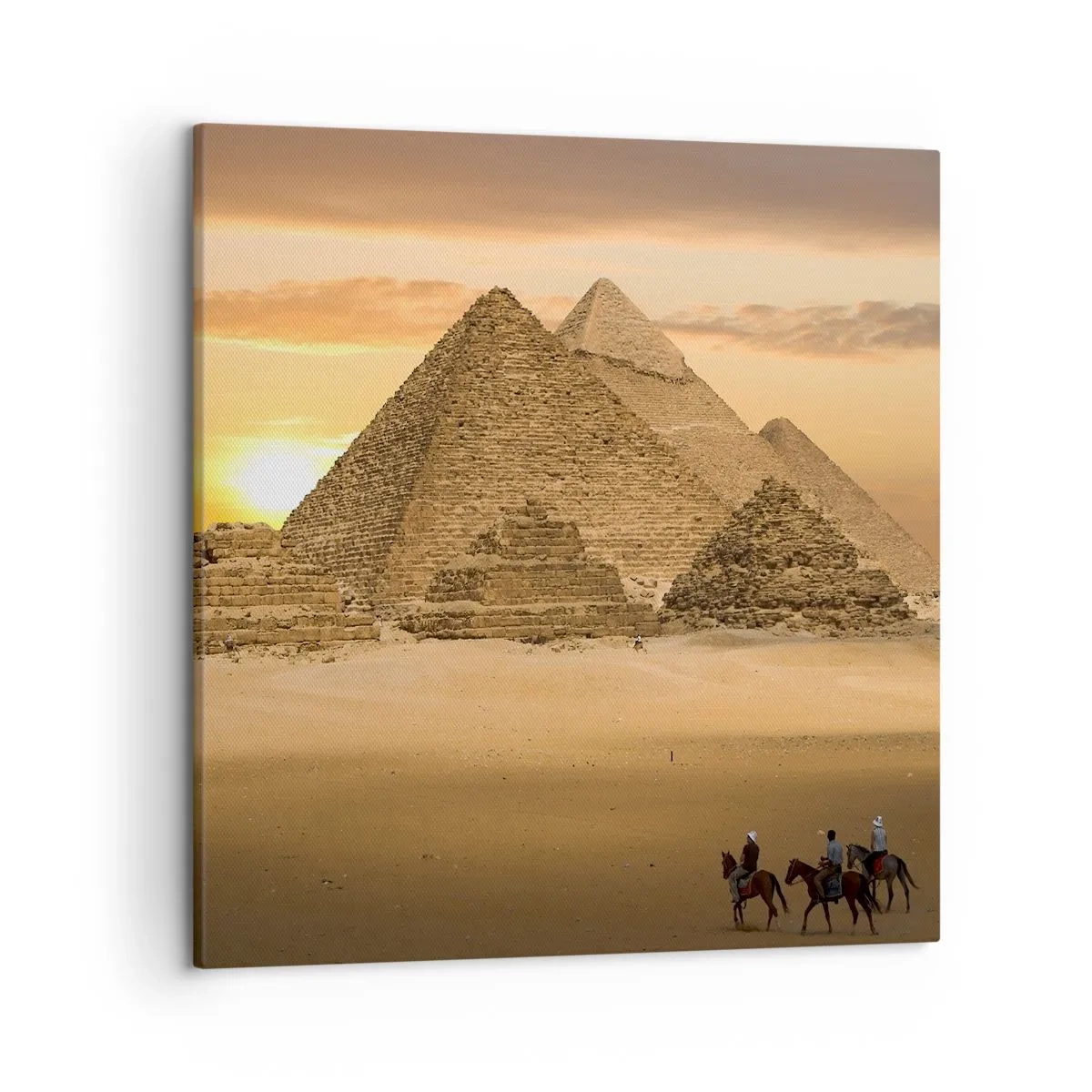 Quadro su tela - Stampe su Tela - Immutabili da migliaia di anni - 50x50 cm