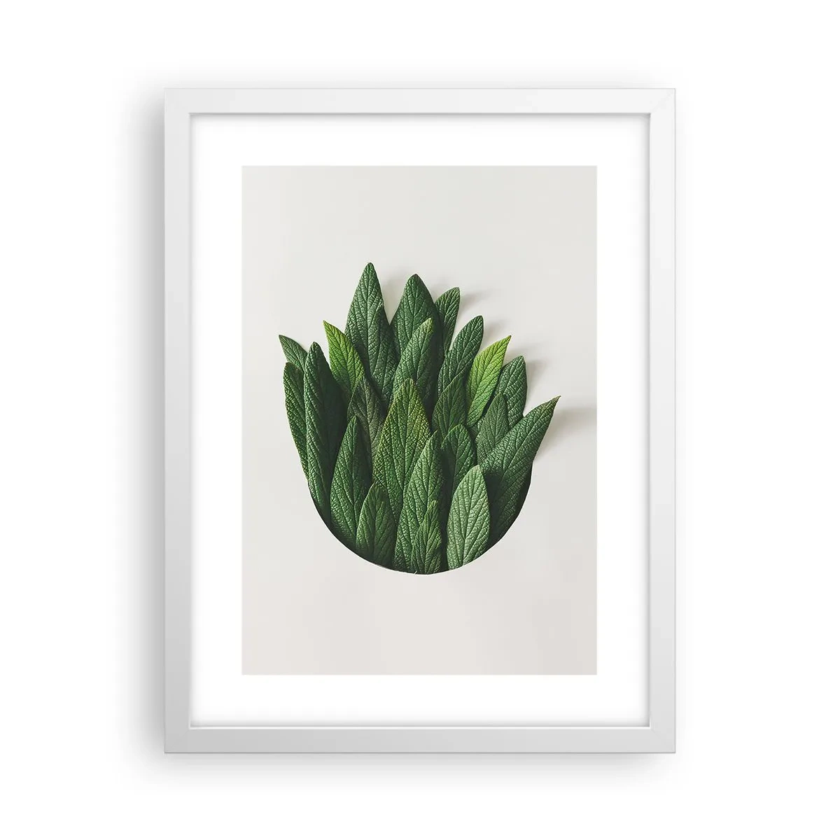 Poster in cornice bianca - Curiosità irrefrenabile - 30x40 cm