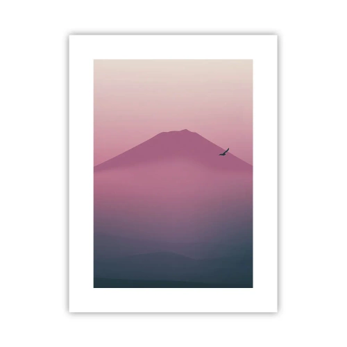 Poster - Viandanti sopra le nuvole - 30x40 cm