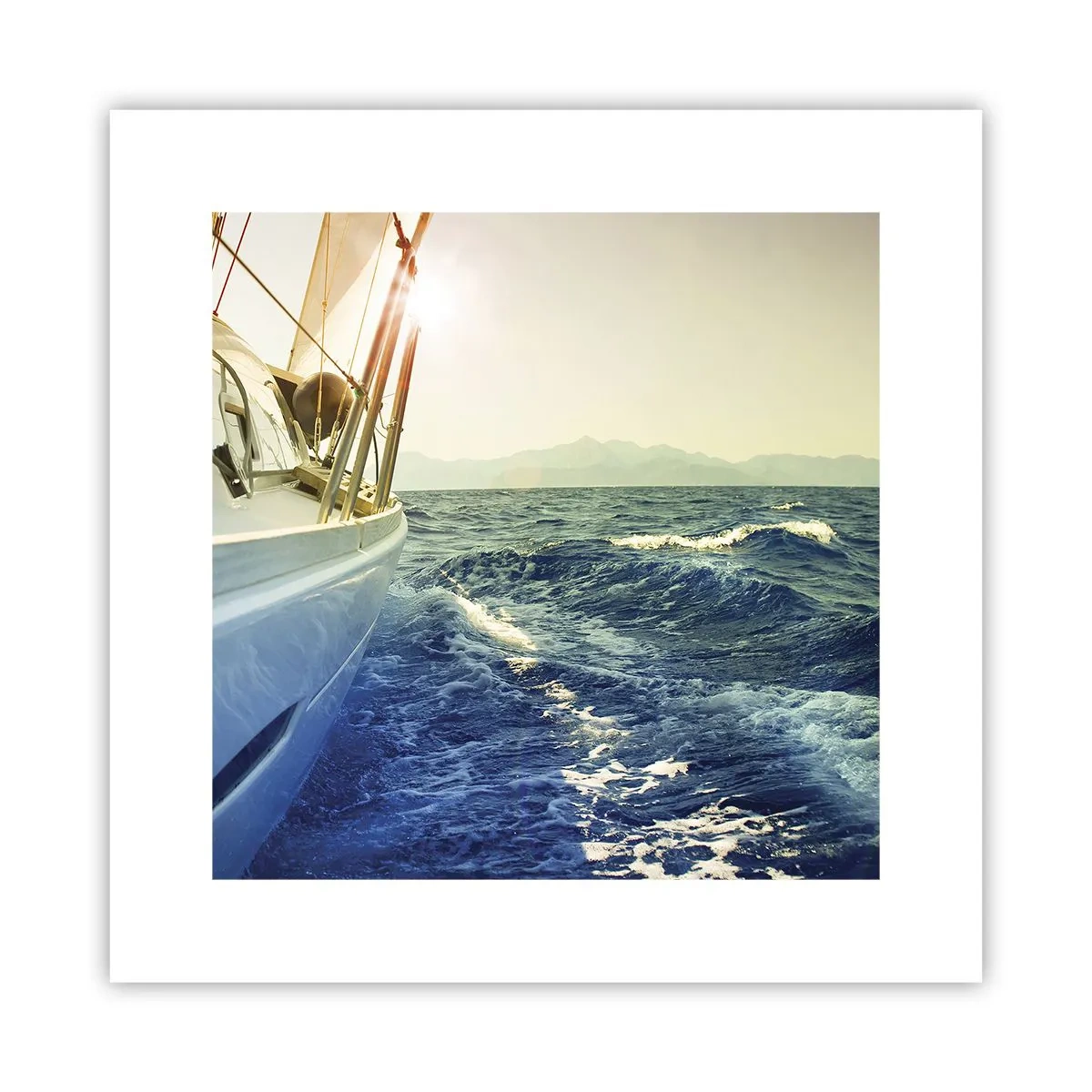 Poster - Verso l'avventura - 30x30 cm