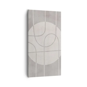 Quadro su tela - Stampe su Tela - Tondo e dritto - 55x100 cm